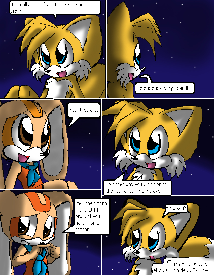 Tails Comic Page one by Annamay168