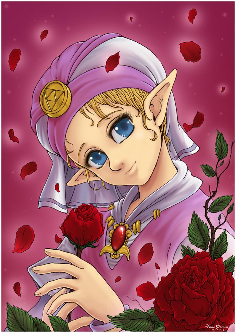 Princess Zelda of Hyrule by Annausagi