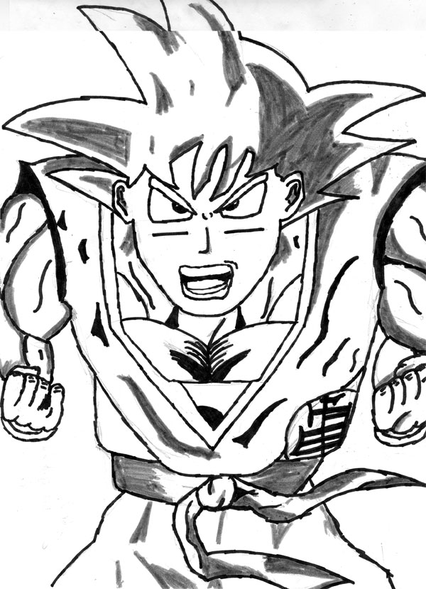 Goku-My best yet! by Antisocial