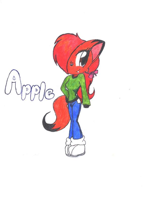 Apple the Kitsune (newer version) by AppletheKitsune