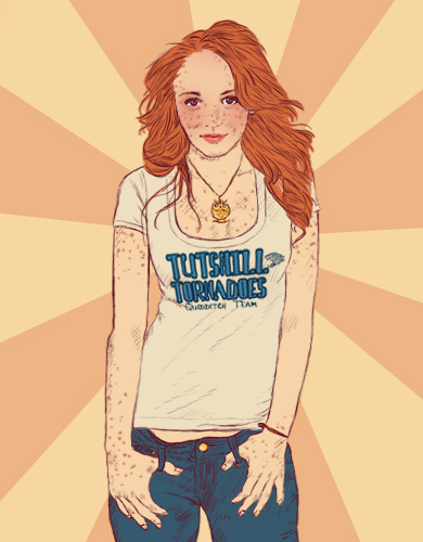 Ginny Weasley by Aprikose