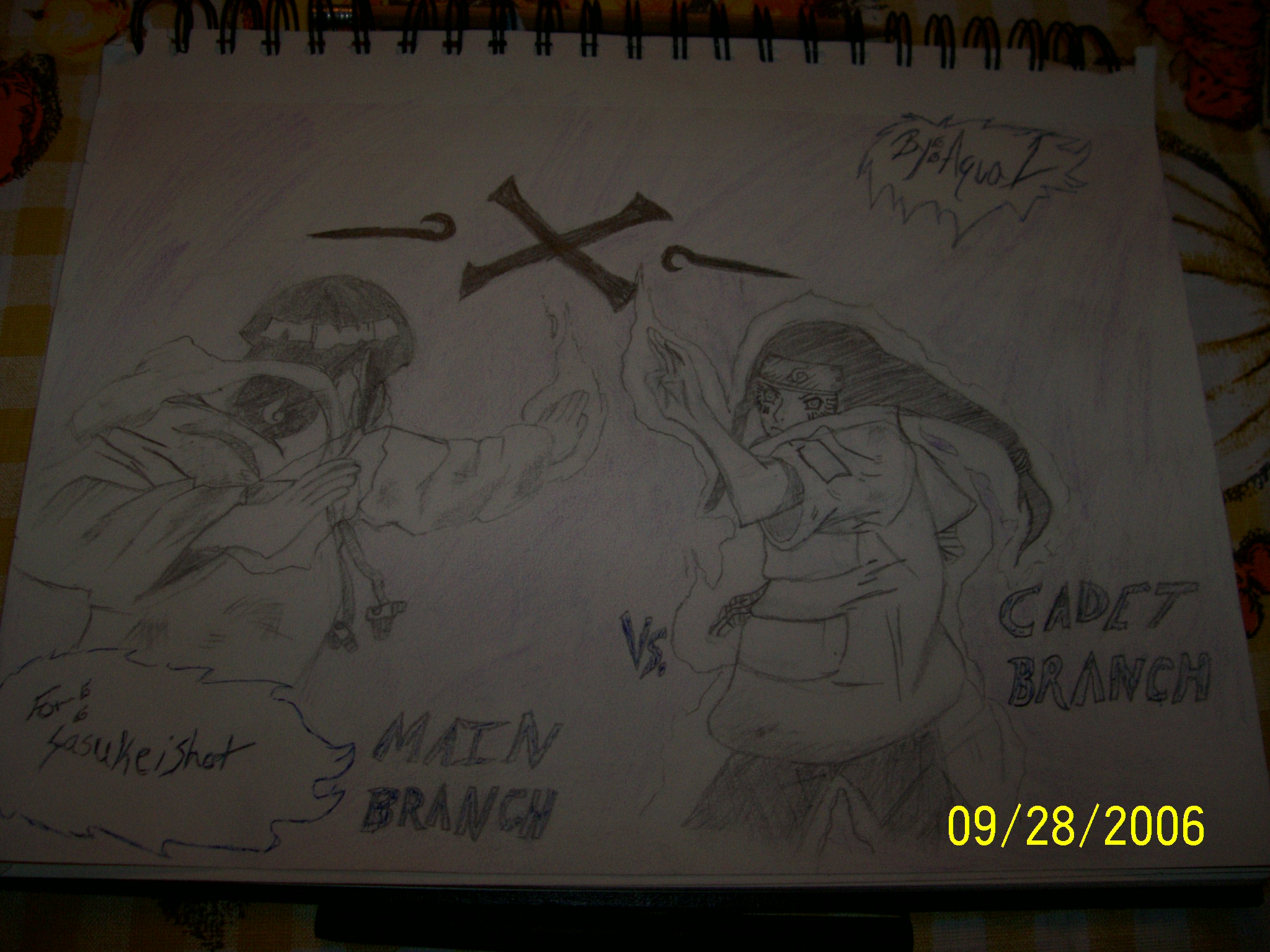 Familly Fight*Hinata vs Neji(for SaskeiShot) by Aqua1