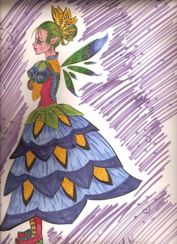 cultural fairy by AquaVirtaeDraco