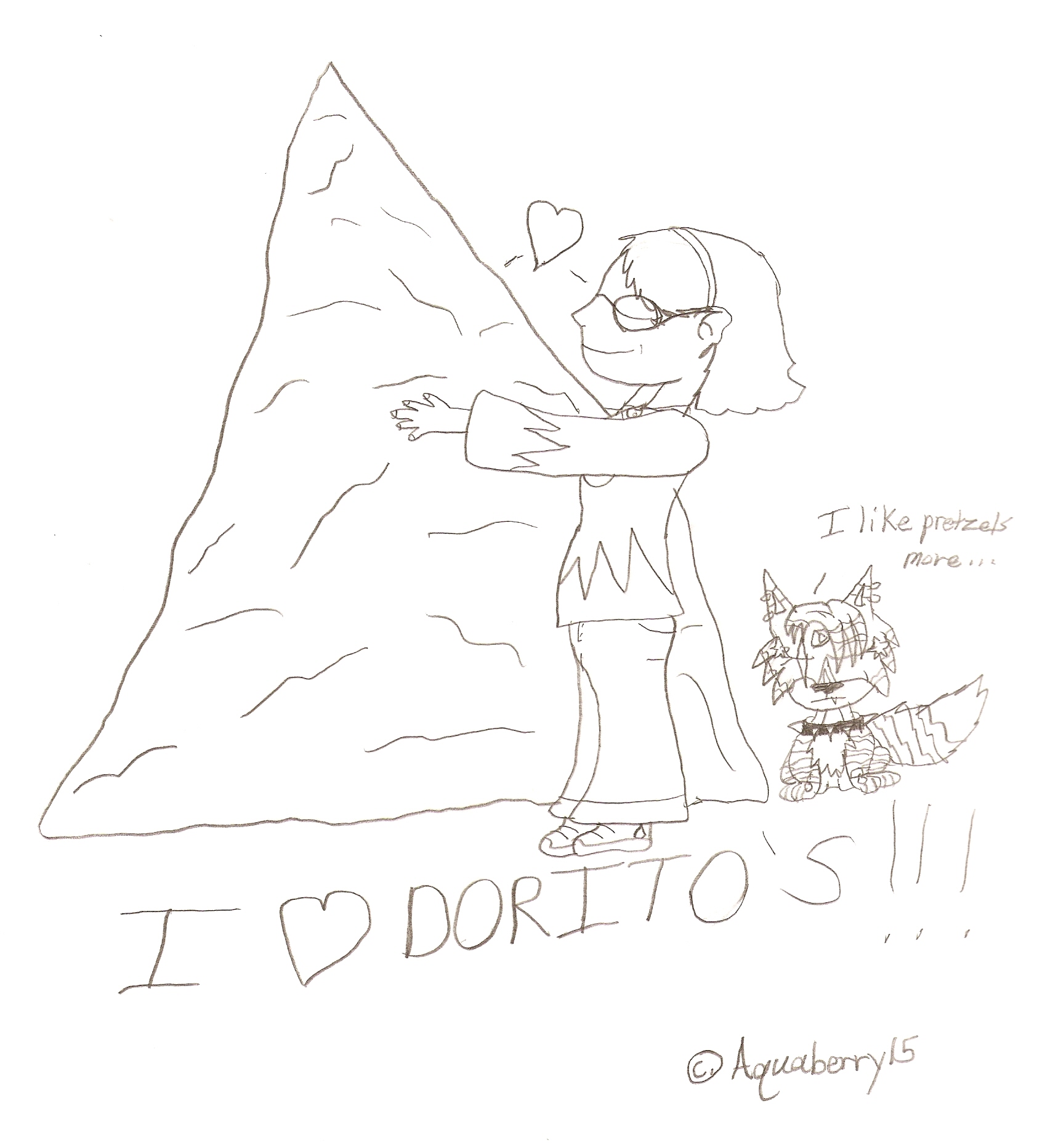 I love doritos! XD by Aquaberry15