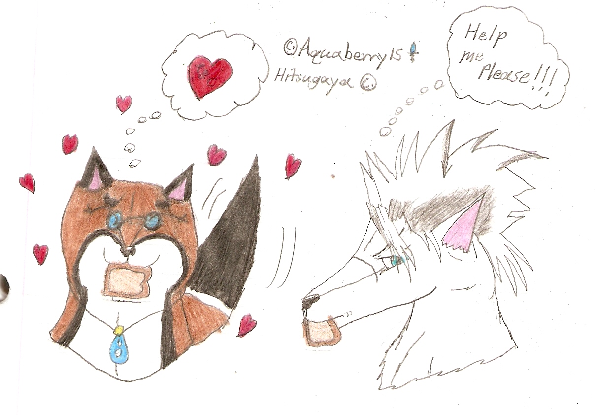 Hitsugaya and Me: As Wolves by Aquaberry15