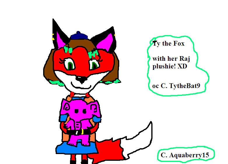 Tyra the Fox by Aquaberry15