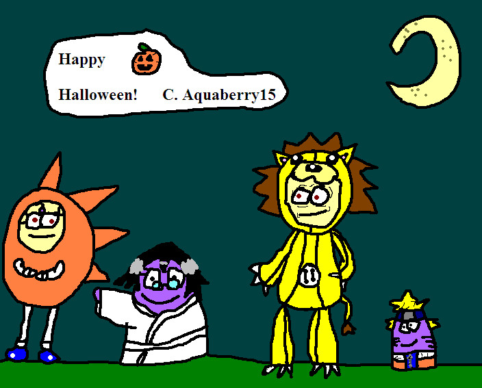 Happy Halloween FAC by Aquaberry15