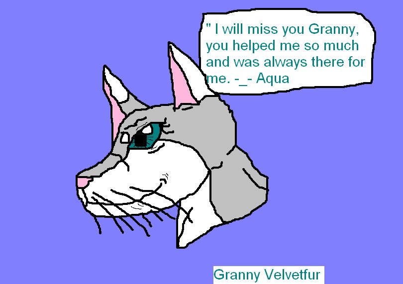 Granny Velvetfur *In memory of my Granny* by Aquaberry15