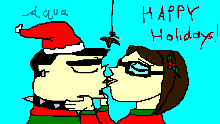 Happy Holidays from Duncan &amp; Aqua! by Aquaberry15