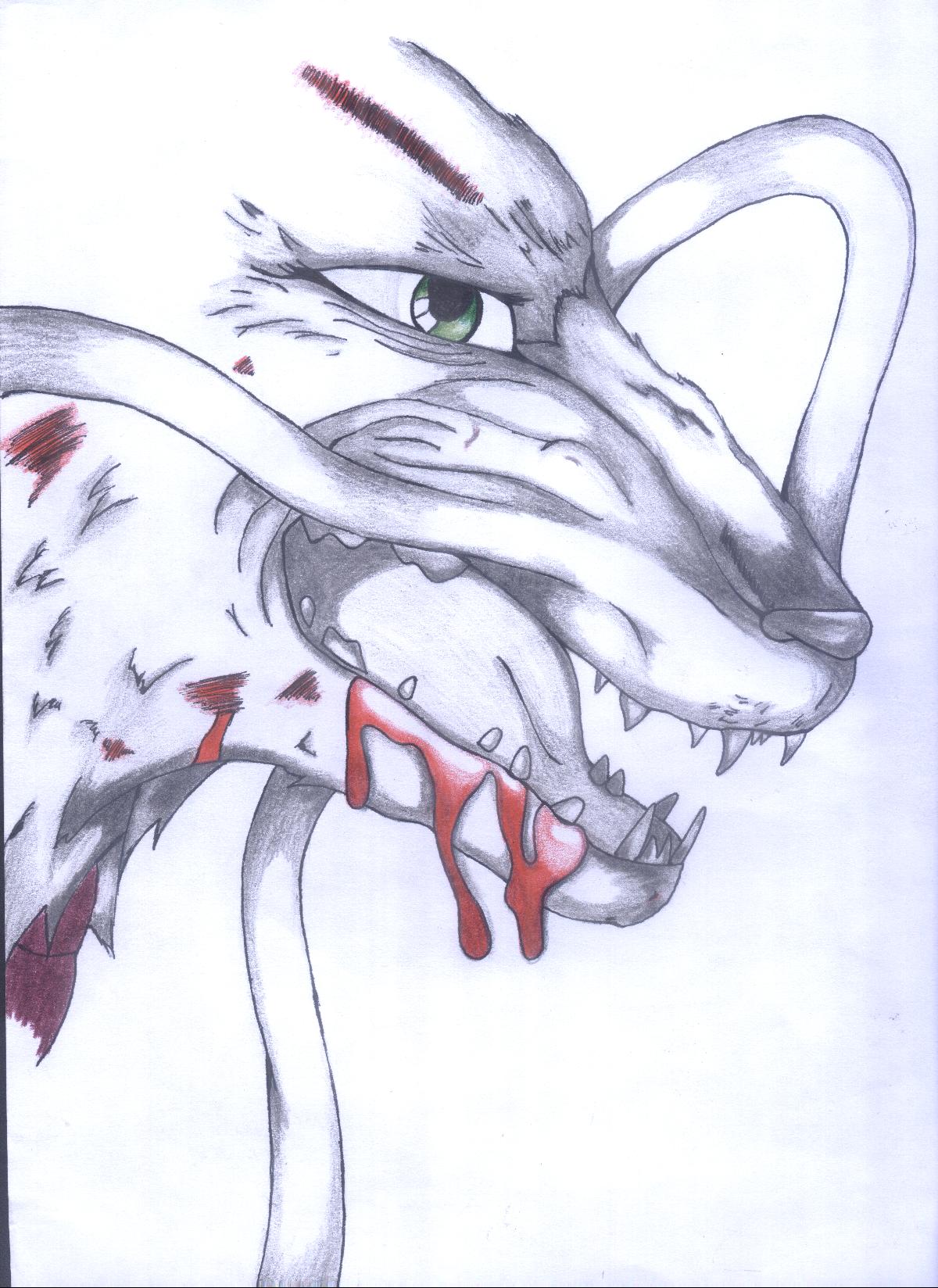 Haku, in Colored Pencil by Aquanistic