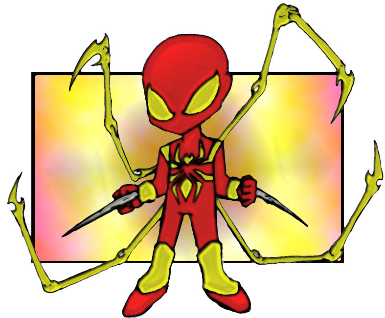 chibi spiderman by Arachne
