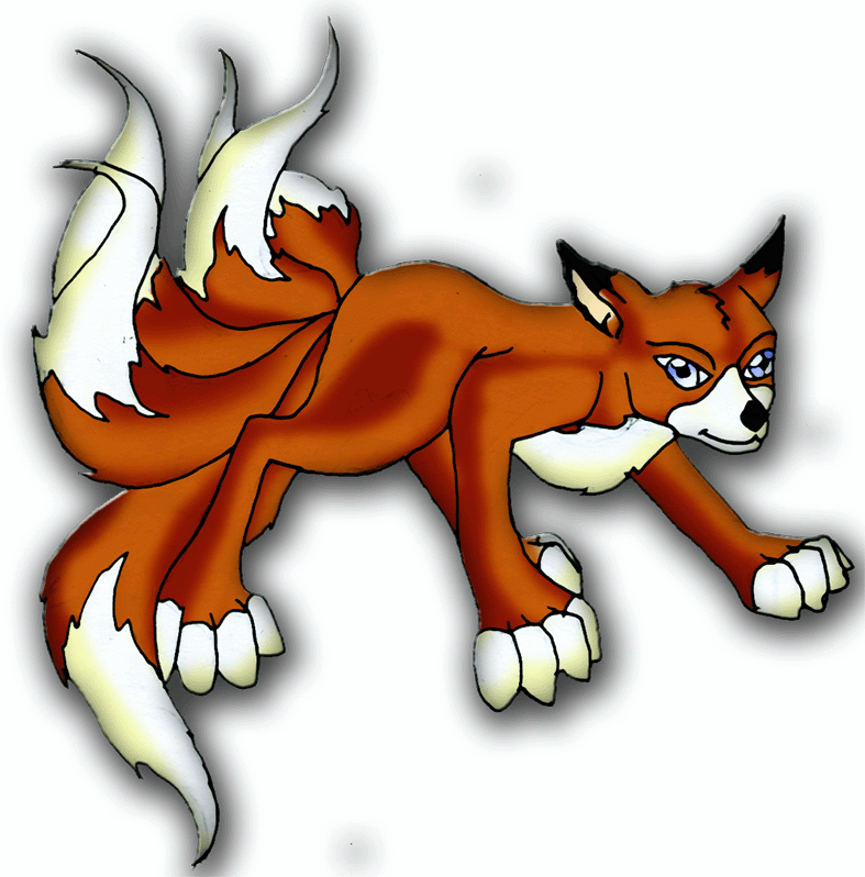 tailed fox by Arachne