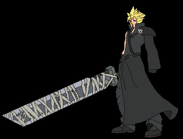 Cloud Strife by Arbuthnaut