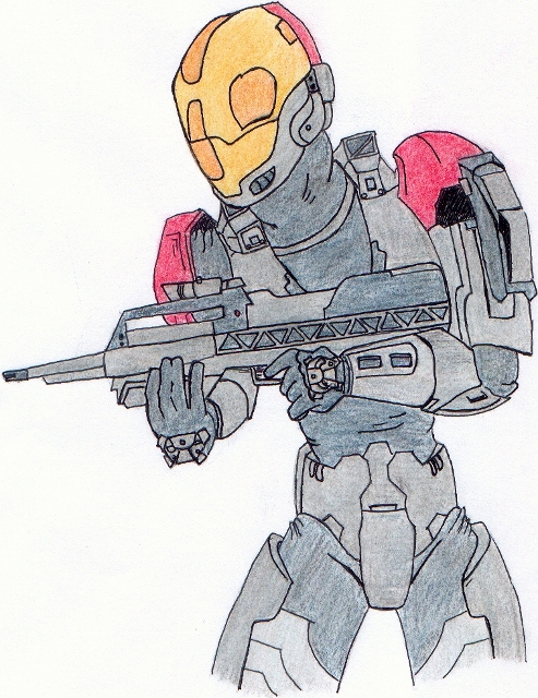 Halo 3 - E.V.A armor by Arby1055
