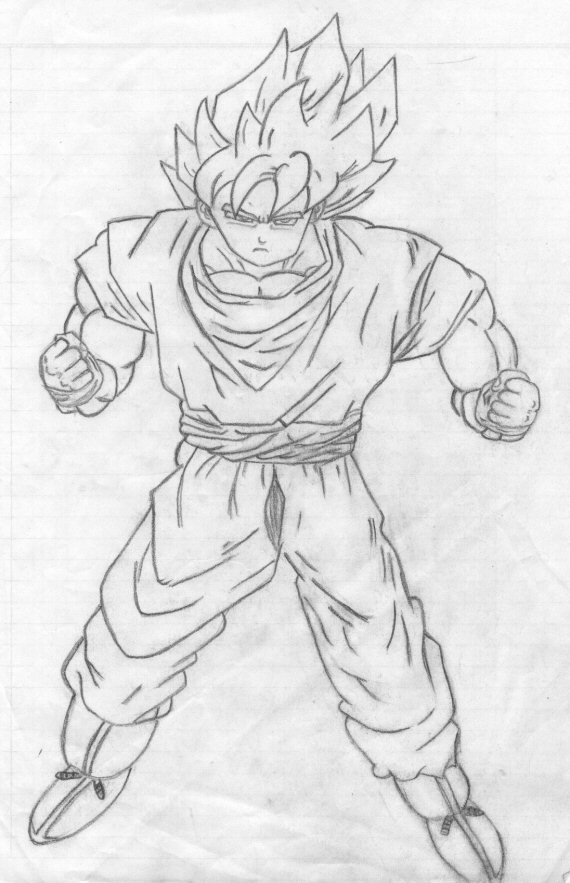 Goku by ArchAngel_Of_Darkness