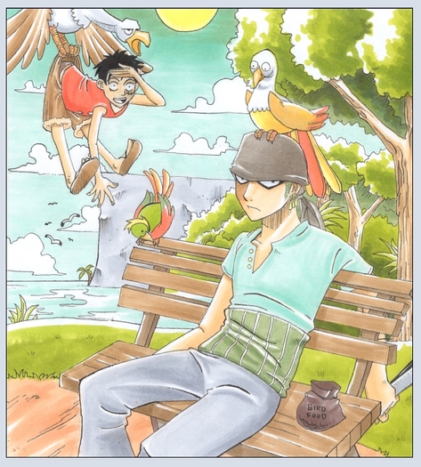 One Piece - Bird Food by Arcirithwen
