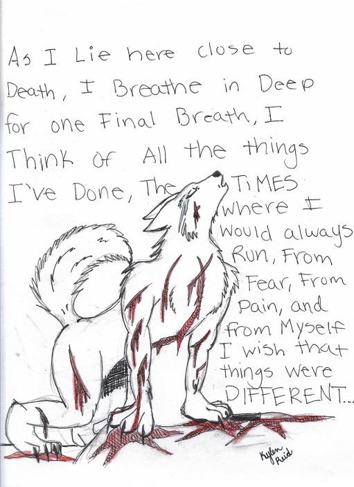 Suicide Wolf by ArcticWolfDemon