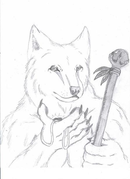 Kimanata the Werewolf by ArcticWolfDemon