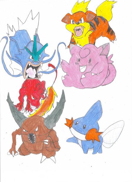 Pokemon from cards3 by ArcticWolfDemon