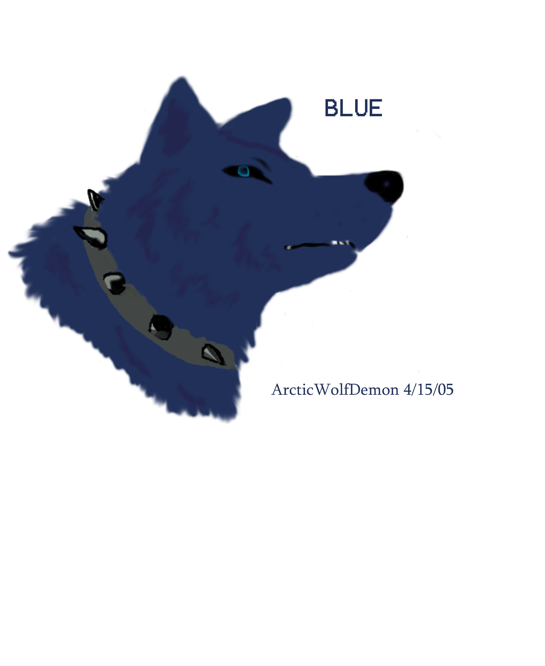 Blue2 by ArcticWolfDemon