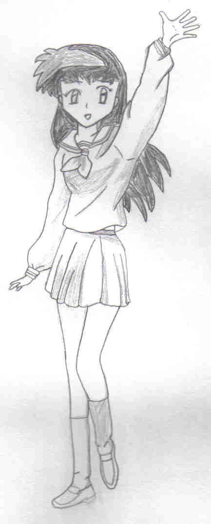 Kagome sketch by Arctic_Wolf_Angel