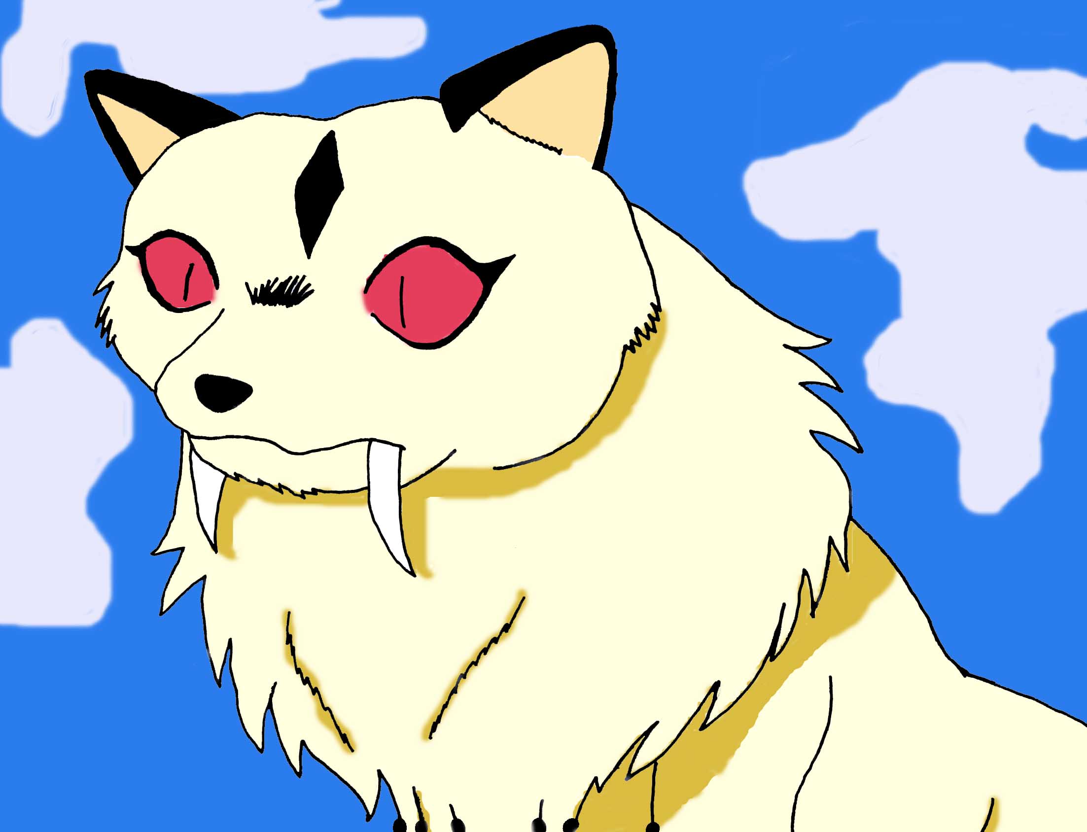 Kirara (colored & shaded) by Arctic_Wolf_Angel