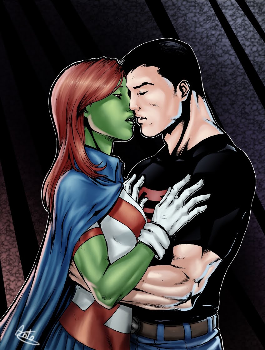 Miss Martian SuperBoy 03 by Arev-Babel