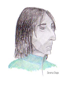 Severus Snape Portrait by AriannaWoodward