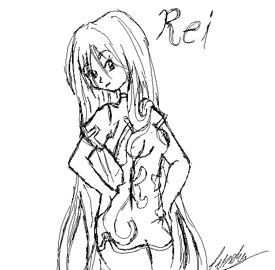 Rei- Red Pearl Voice Human(Non- Colored) by Arin
