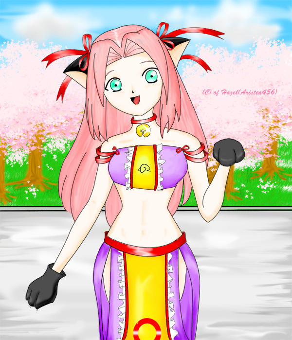 Neko gal Sakura by Aristea456