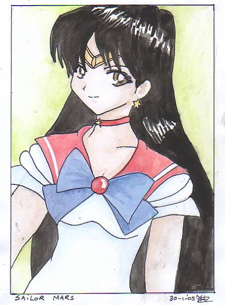 Sailor Mars *request* by Arisu