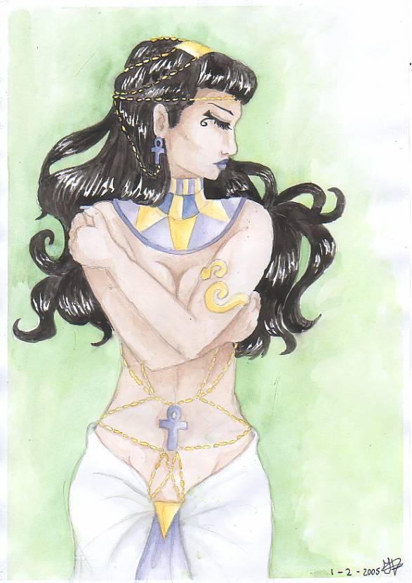 Egyptian Princess *request* by Arisu