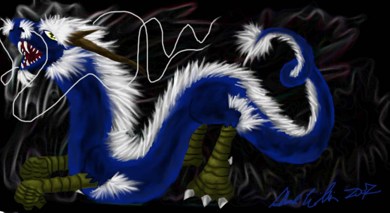 Blue Dragon by Arohk