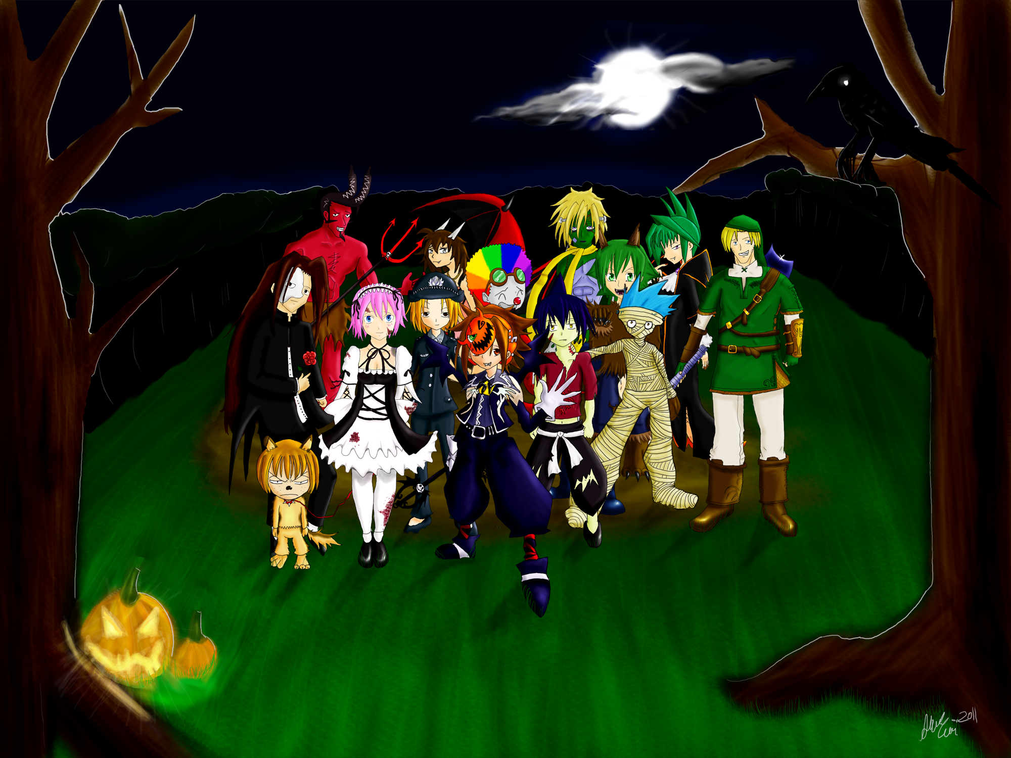 Happy Halloween 2011 by Arohk