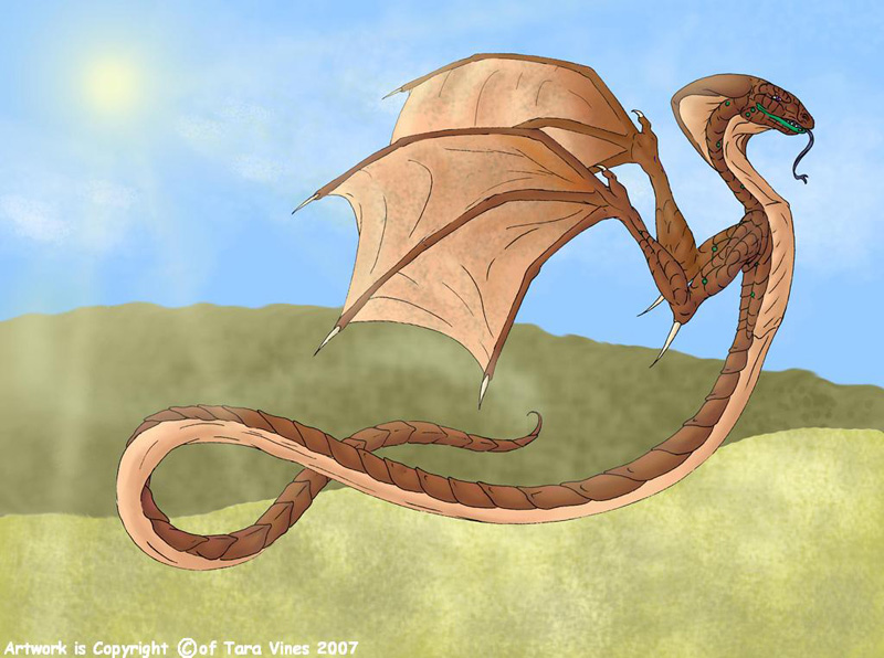 Flying Serpent by Art-Queen