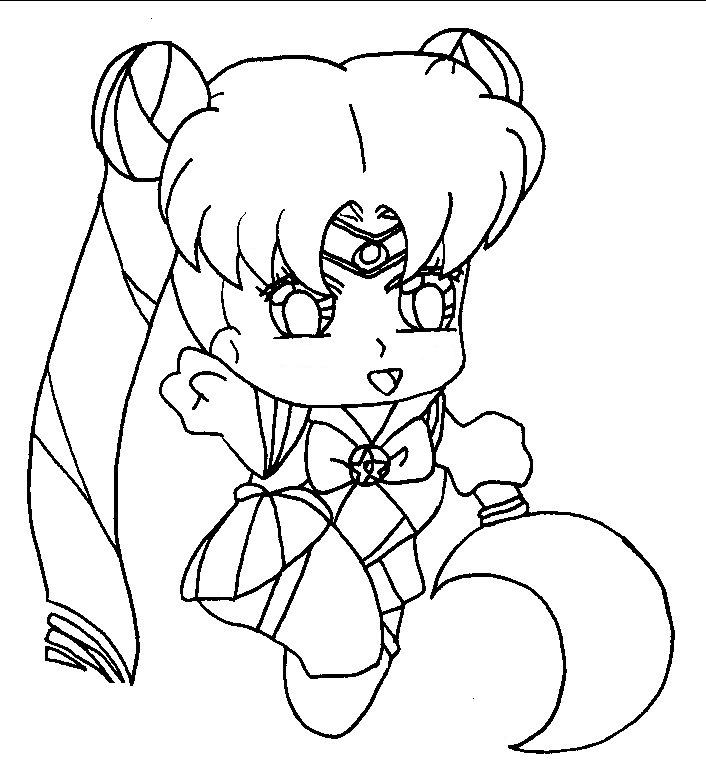 Chibi Sailor Moon by Art
