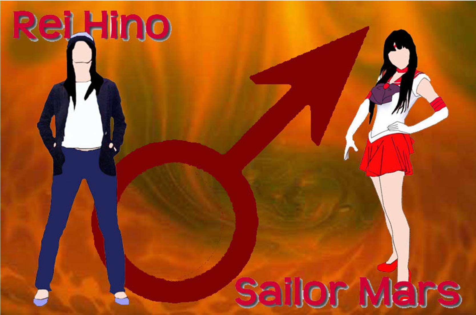 Rei Hino/ Sailor Mars by Art
