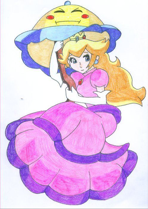 Princess Peach by Art