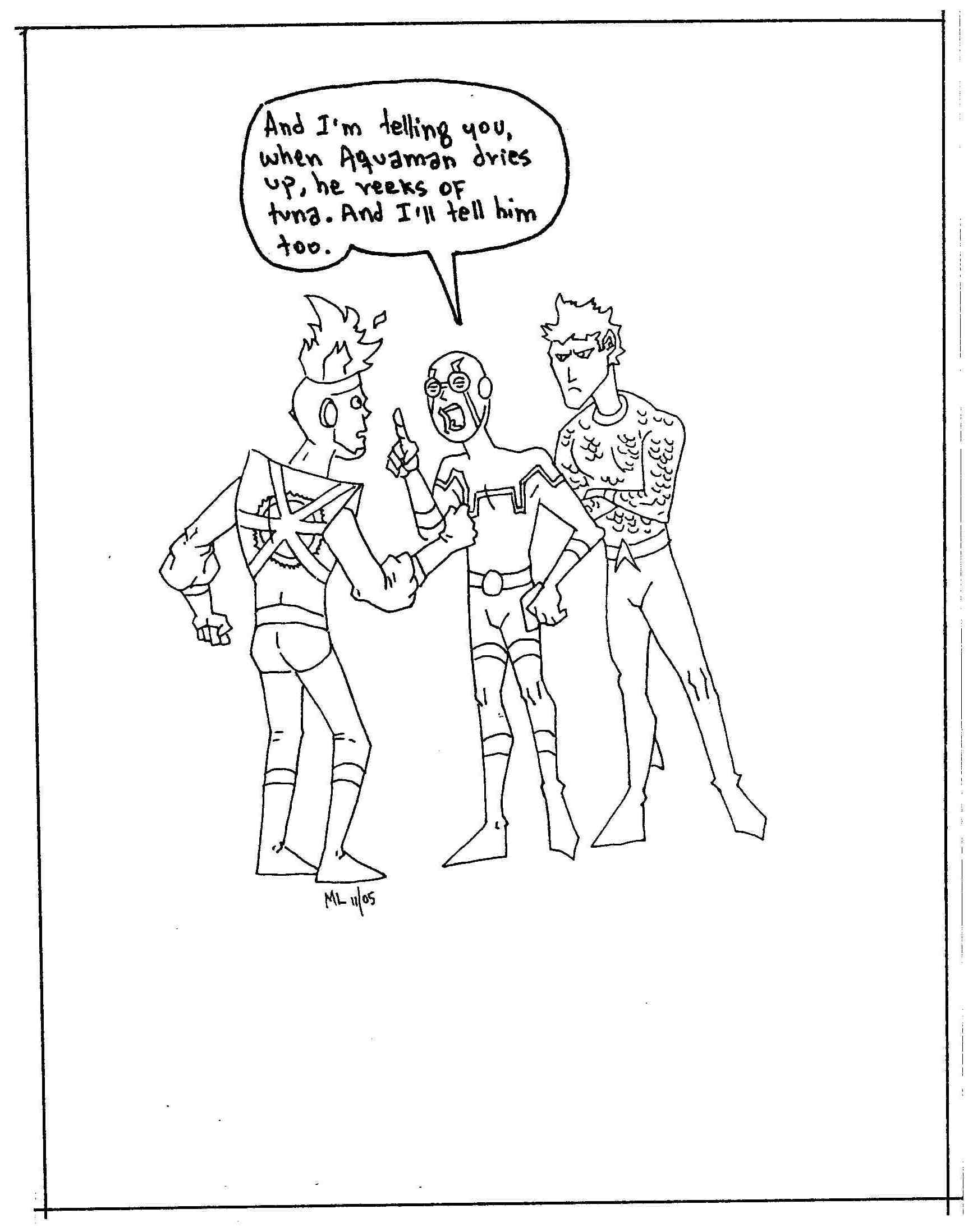 Superhero gossip by Arthurcurry