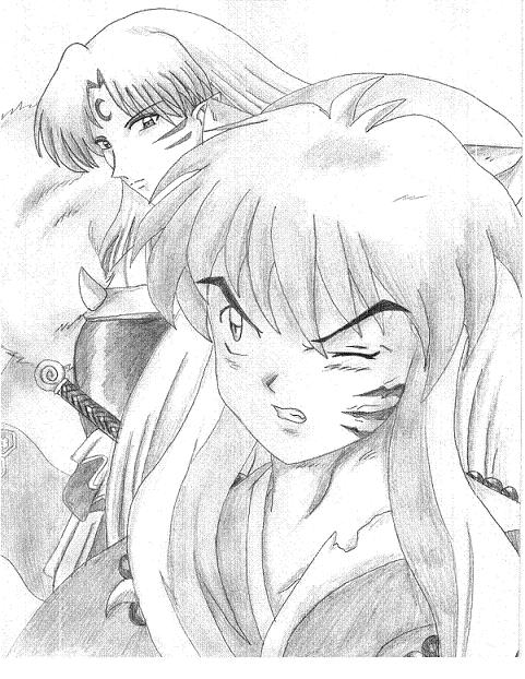 inuyasha and sesshomaru by ArtistinTraining56