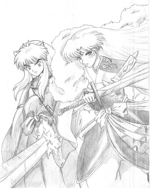 inuyasha and sess 2 by ArtistinTraining56