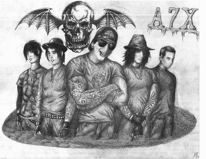 Avenged Sevenfold by ArtistinTraining56