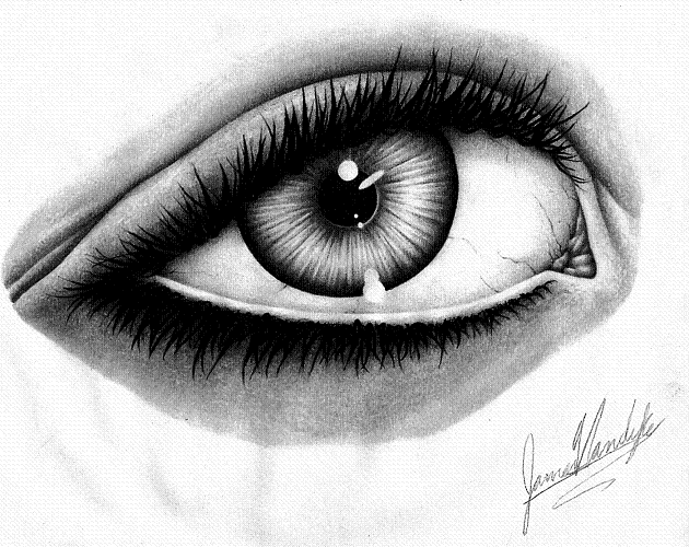 An eye by ArtistinTraining56