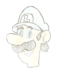 Luigi sketch 1 by Artman