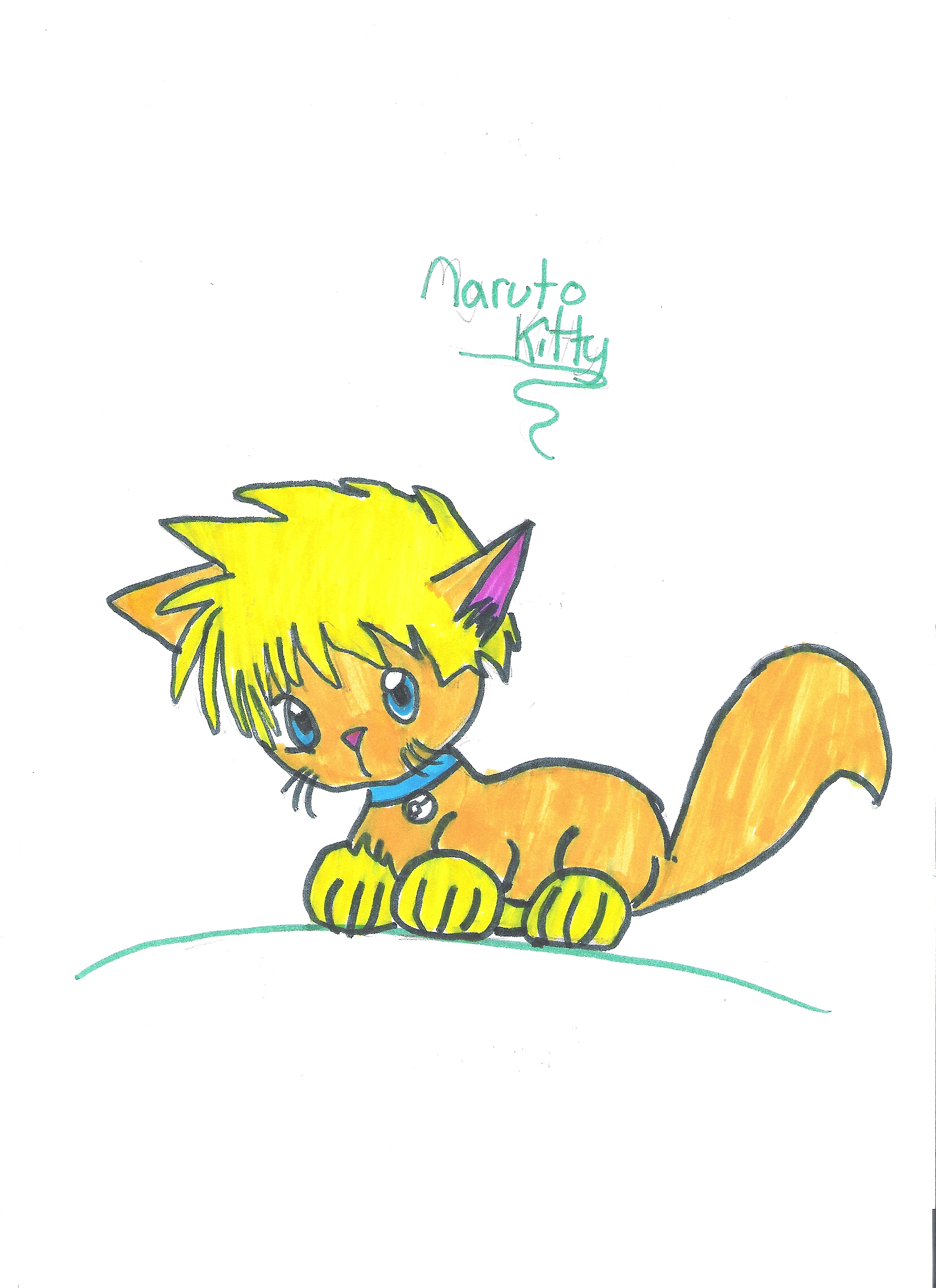 Kitty Naruto by Arue