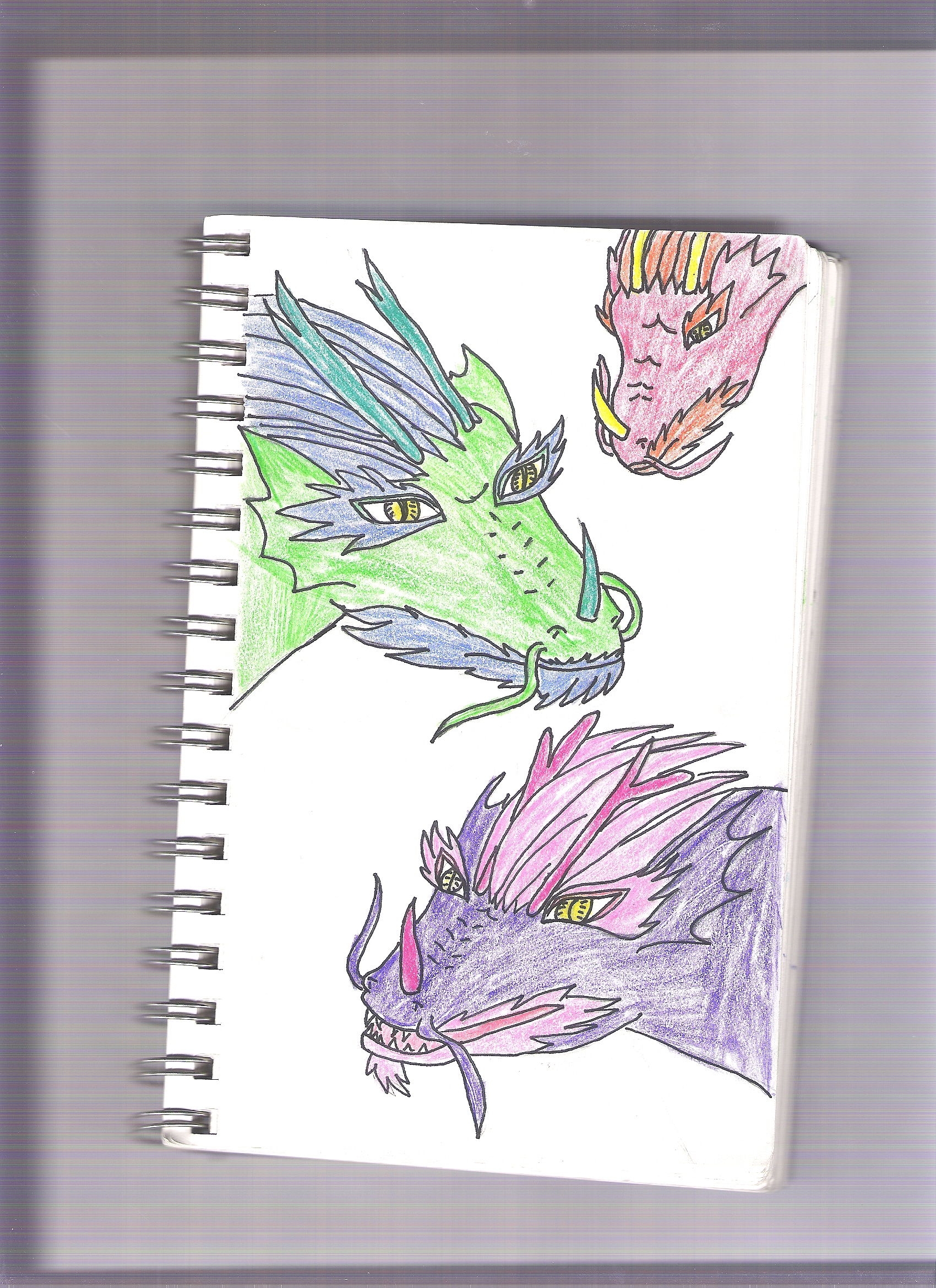 Dragons by Arue