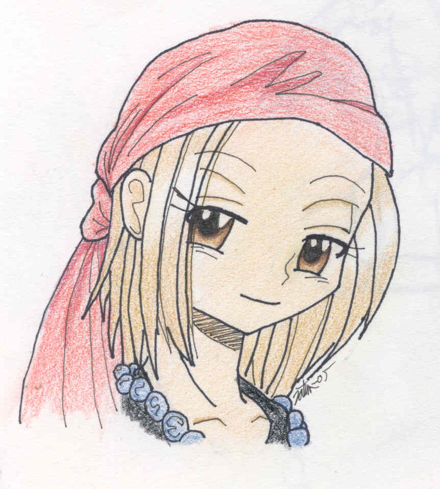 Anna from Shaman King by Asakuraai