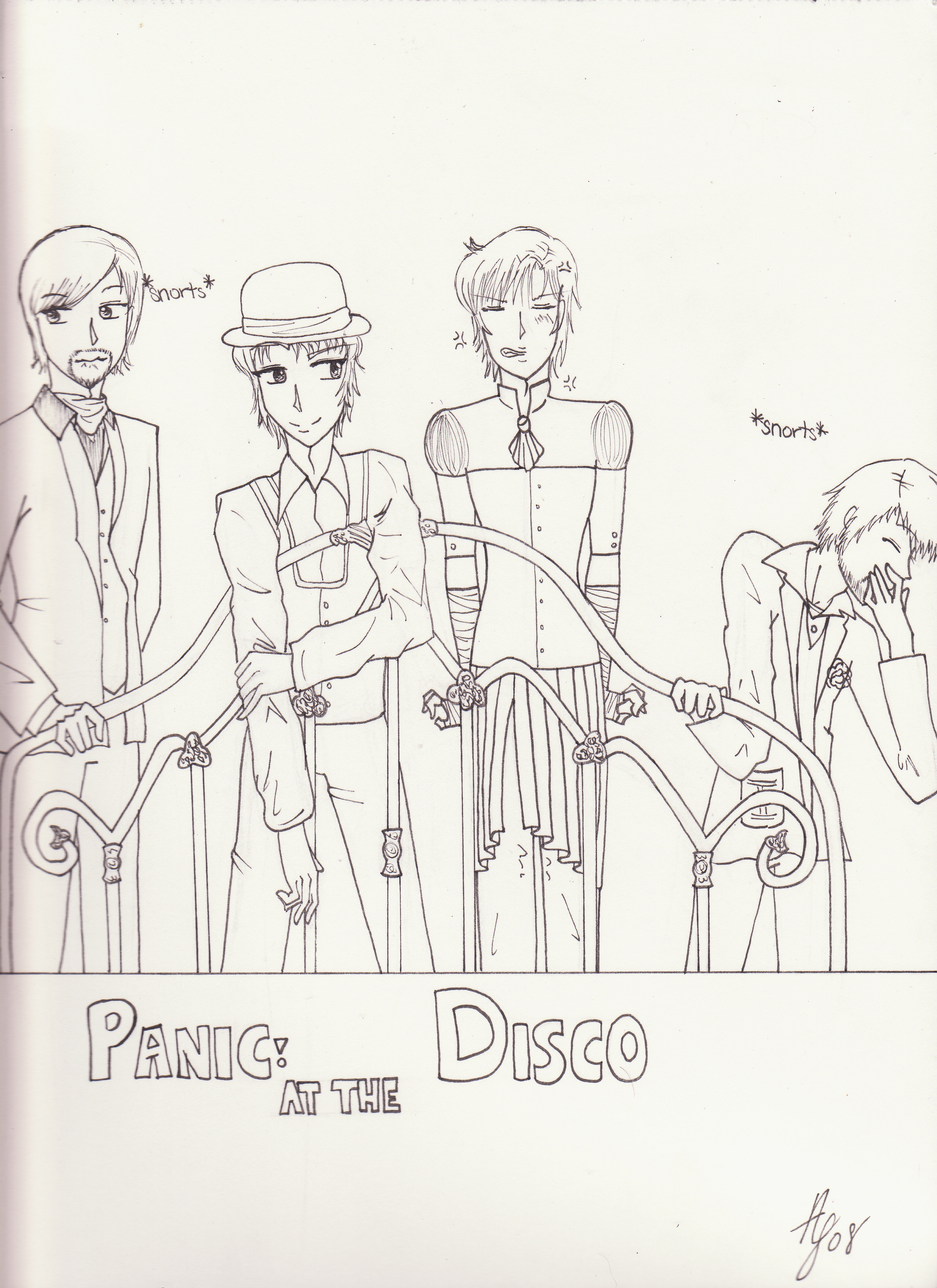 Victorian Panic at the Disco by Ashita
