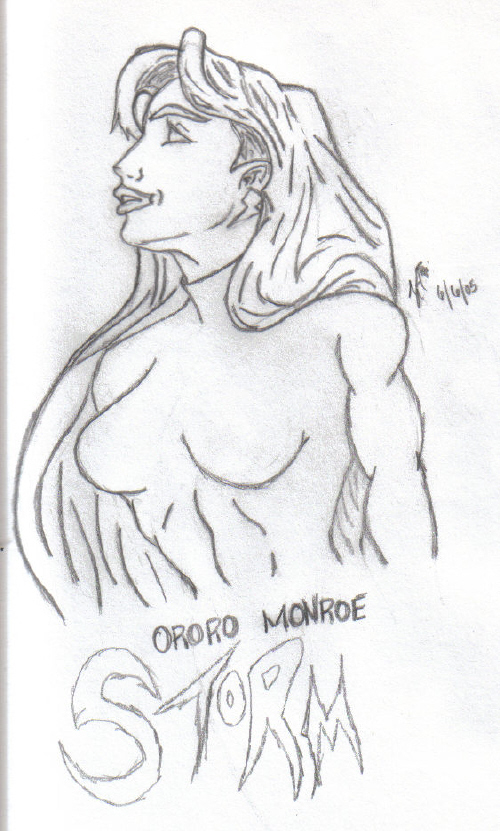 Ororo Munroe by AsiaRe