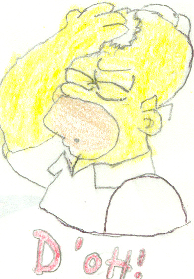 Homer Simpson by Aspiring_Artist